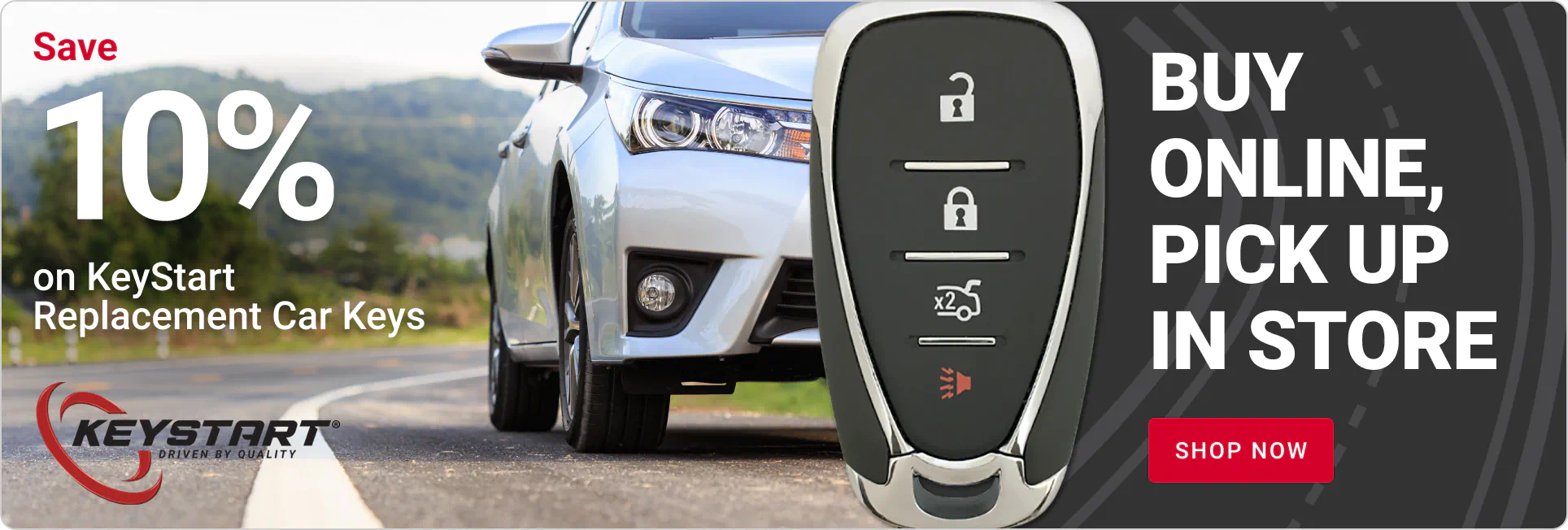 Save 10% on KeyStart Replacement Car Keys