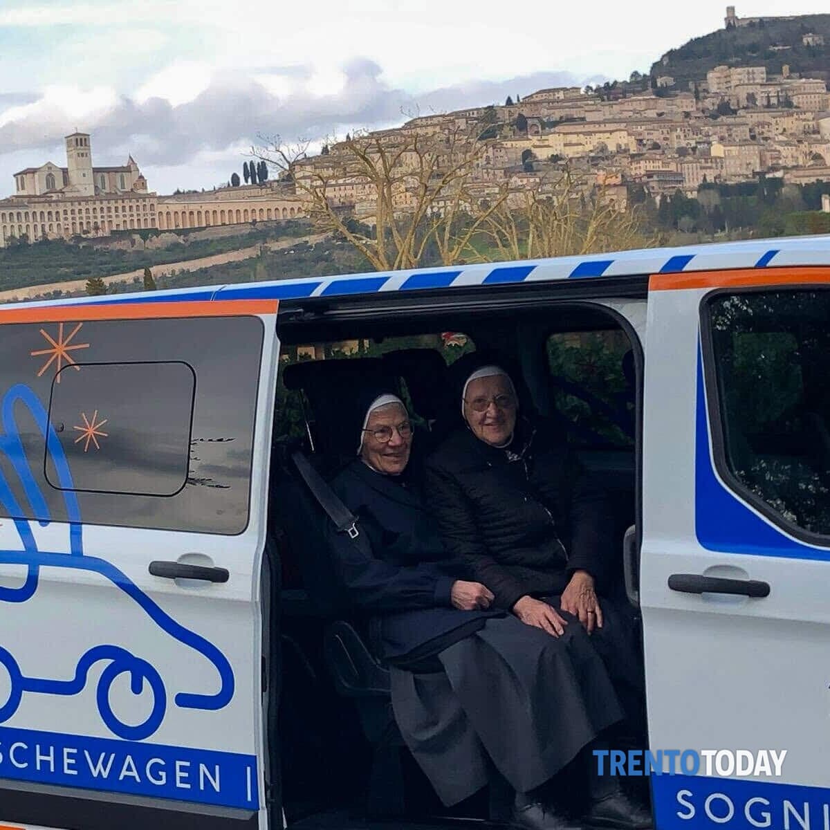Dall'Alto Adige ad Assisi: la "preghiera" di due suore &egrave; stata esaudita