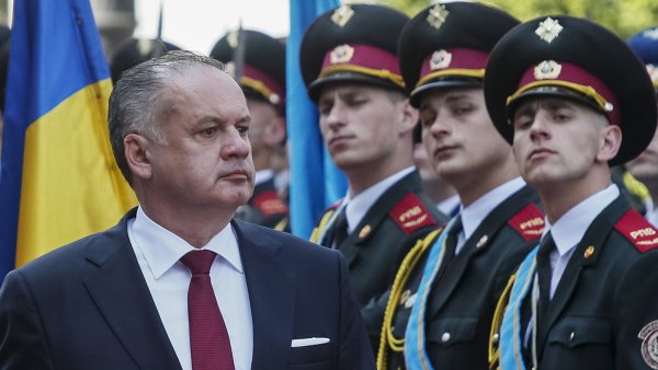 Prezident Kiska na n�v�t�v� v Kyjev� prohl�sil, �e Slovensko podporuje proces...