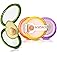 Erehere 4-Piece Food Storage Containers Set – Avocado Saver, Onion Keeper, Silicone Kitchen Organizers for Fridge, Reusable &