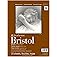 Strathmore 400 Series Bristol Paper Pad, Smooth, Tape Bound, 9x12 inches, 15 Sheets (2-ply) - Artist Paper for Adults and Stu