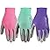 Wells Lamont Gardening Gloves for Women – Breathable Polyester, Seamless Fit – PU-Coated Palm for Grip & Durability – Elastic