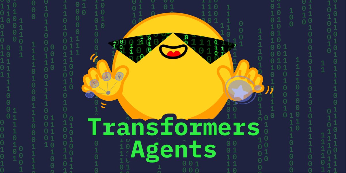 A diagram of a HuggingFace behaving like an agent in Matrix