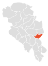 Location in Oppland