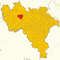 Vị trí của Tromello