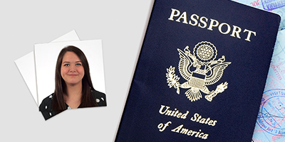 U.S. passport and ID photos representing FedEx Office passport photo and expedited passport services.