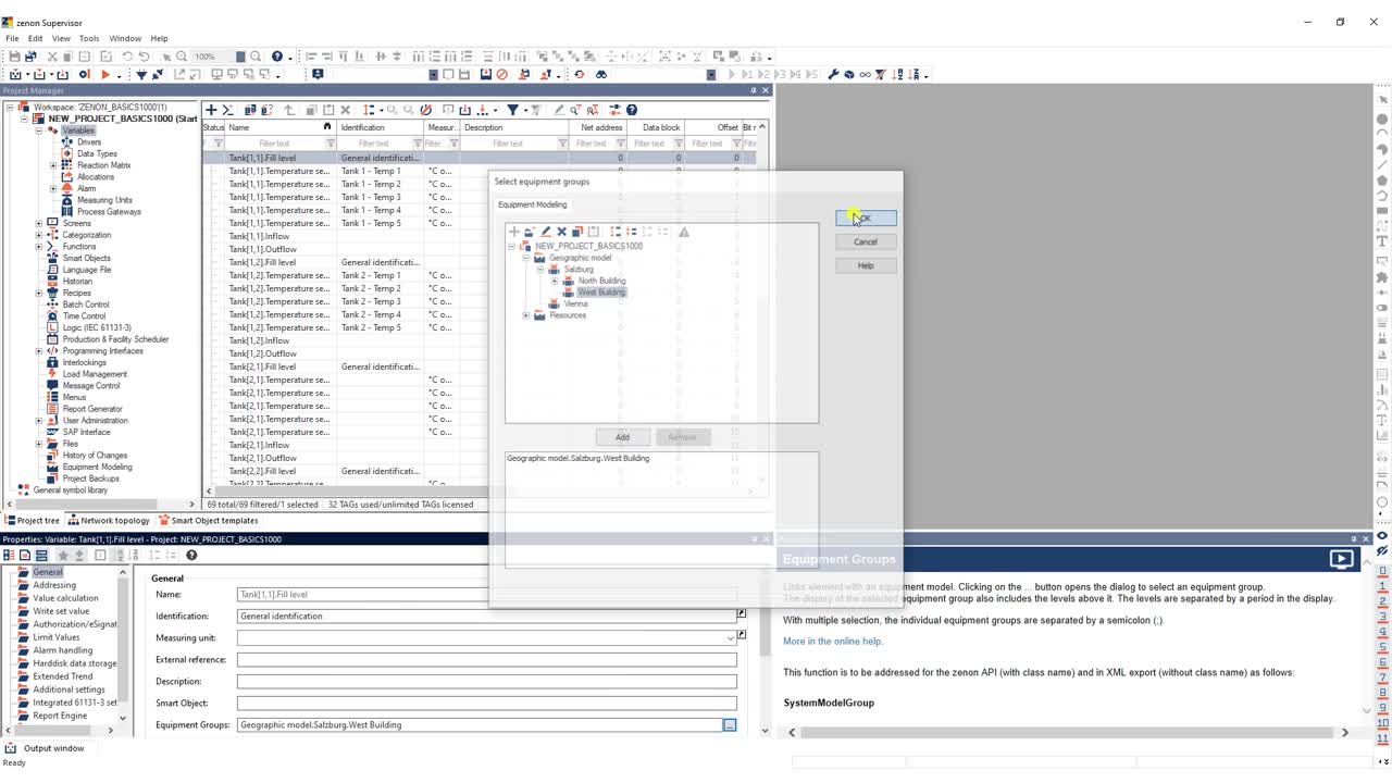 Equipment Modeling