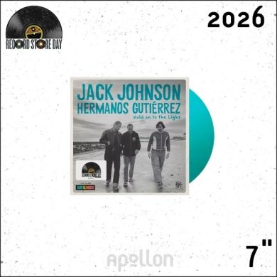 Jack Johnson, Hermanos Gutierrez - Hold On To The Light 7'' (RSD 2026, Blue)