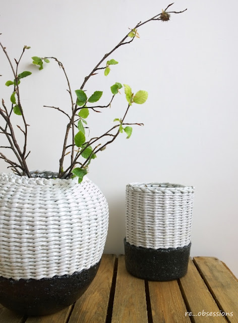 papierowa wiklina, pulpa, recykling, design