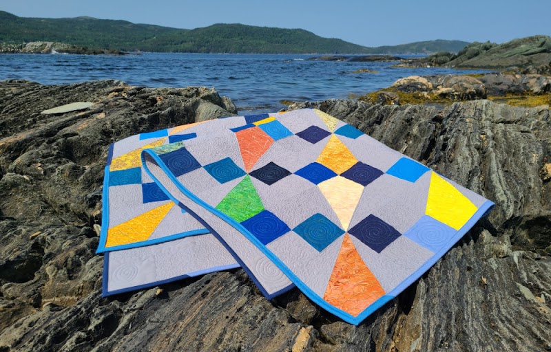 Skip Ahead baby quilt pattern | DevotedQuilter.com Skip Ahead baby quilt pattern | DevotedQuilter.com