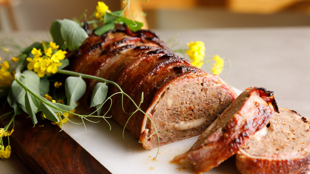 Bacon Wrapped Meatloaf