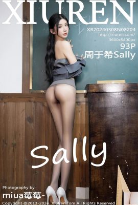 (XiuRen) 2024.03.08 Vol.8204 Zhou Yuxi Sally foto versione completa (93P)