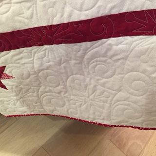 Winter Wonderland quilted border