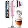 Zulay Kitchen Powerful Double Whisk Milk Frother Handheld - Foam Maker With Stand - Whisk Drink Mixer for Coffee, Mini Foamer