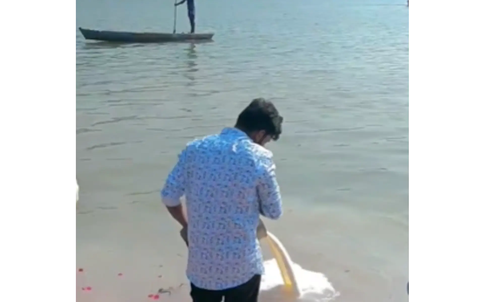 Milk Poured Into Ganga, Hungry Child Turned Away: Viral Clip Triggers Debate on Faith and Compassion