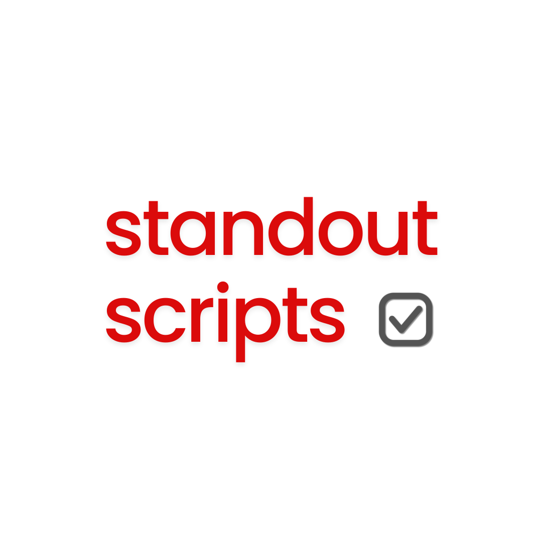 standoutscripts's avatar
