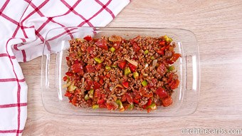 healthy low-carb meal prep for a family of four