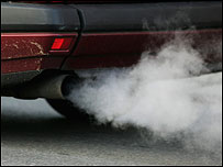 Gases de autom�vil. 