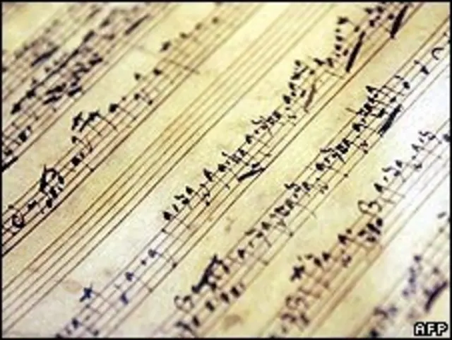 Partitura de Handel