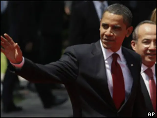 Obama en México