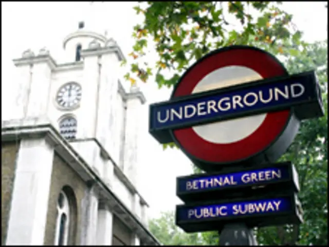 Estación del metro Bethnal Green