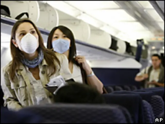 Mujeres con mascarillas