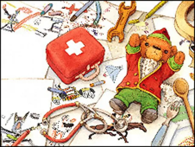 Ilustración el libro "One True Bear"