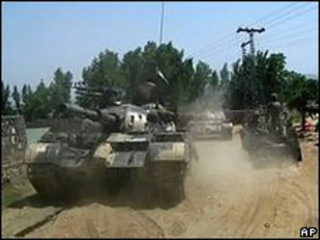 Xe tăng của quân đội Pakistan