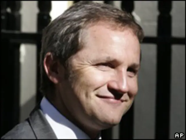 James Purnell, ministro de Trabajo renunciante.
