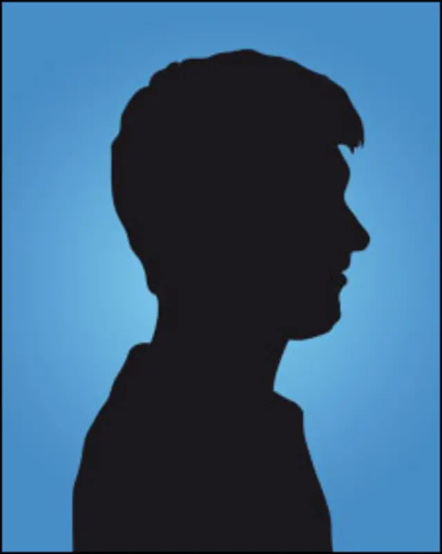 Silueta de un hombre
