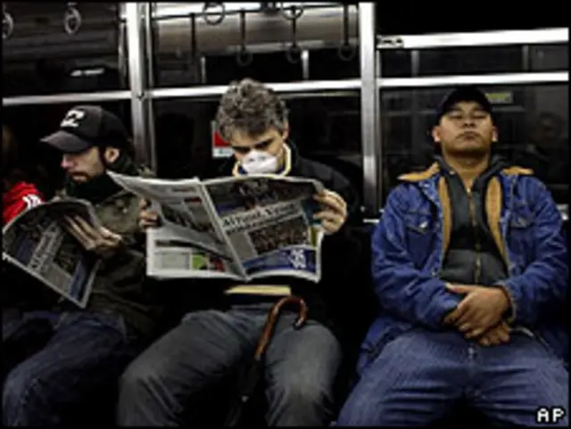 Viajeros en el metro de Buenos Aires.