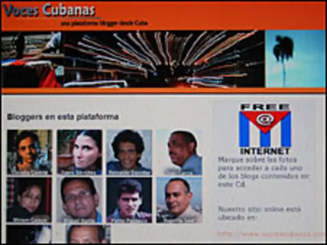 Contenido del CD de blogueroas cubanos