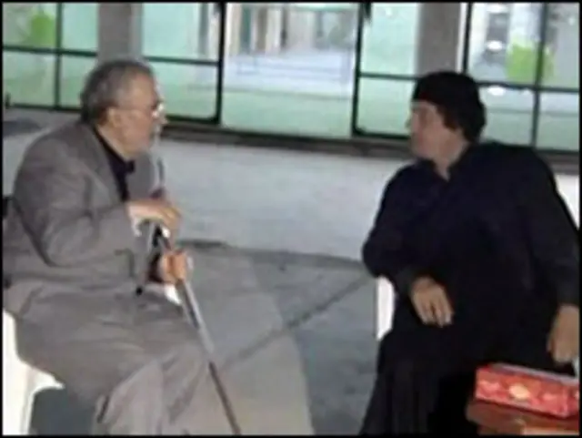 Megrahi e Khadafi