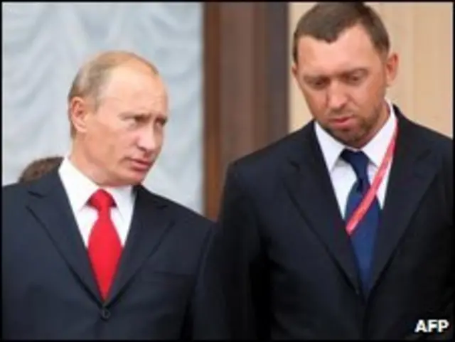 Tổng thống Putin và vua thép Deripaska