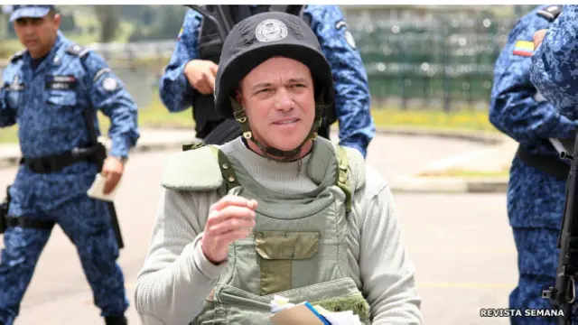 Jhon Jairo Velásquez, "Popeye", el antiguo jefe de sicarios de Pablo Escobar.