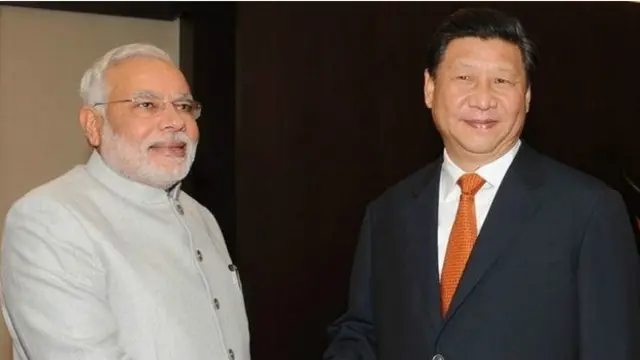 नरेंद्र मोदी और शी जिनपिंग
