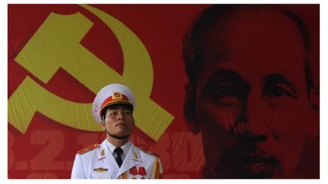 File photo: Portrait of Ho Chi Minh