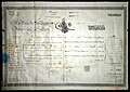 Paspor Ottoman (passavant) yang dikeluarkan untuk warga negara Rusia tertanggal 24 Juli 1900.