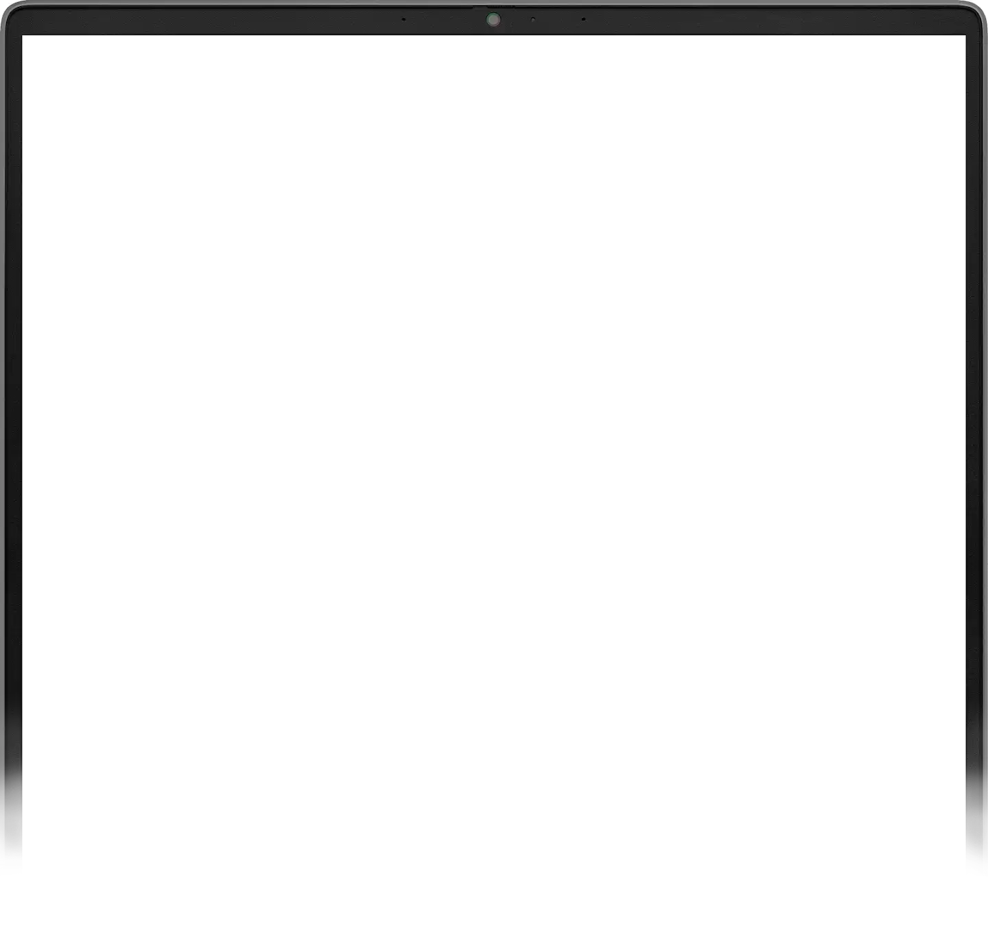 As you scroll, the device screen expands until disappearing.