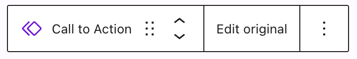 L’icône et le nom de la composition tels qu’ils apparaissent dans la barre d’outils du bloc.