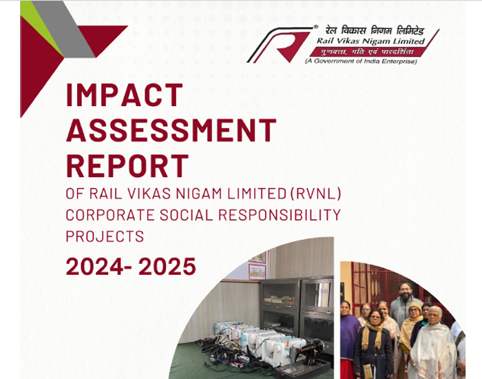 Impact Assessment Report: Rail Vikas Nigam Limited Corporate Social Responsibility Projects 2024-2025