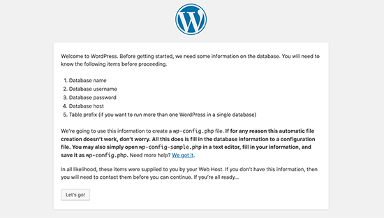 Duplicator - WordPressインストール要件 WordPressのインストール要件