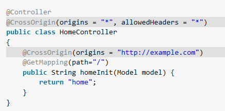 Spring CORS Configuration