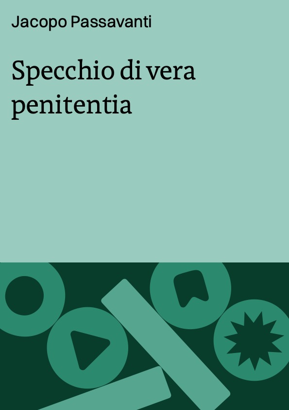 Specchio di vera penitentia