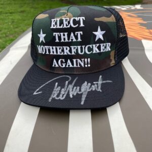 Elect That MF Again Hat [Black-Camo/Autographed]