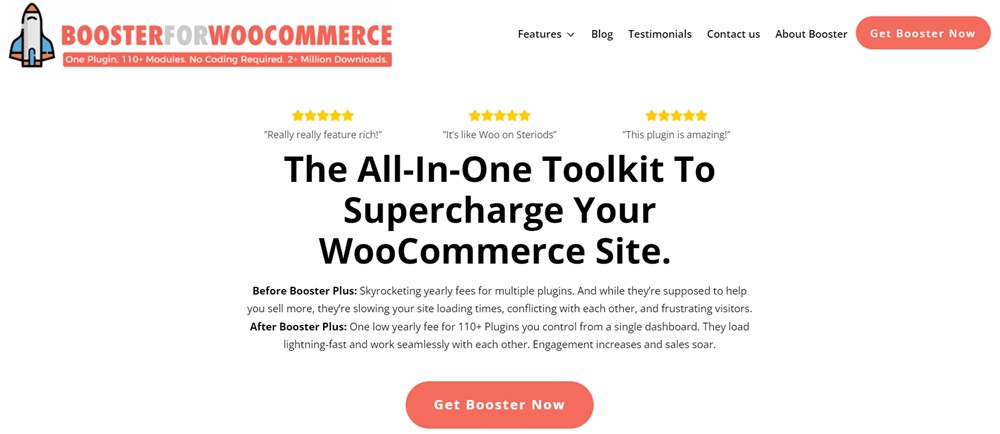 50+ Best WooCommerce Plugins in 2026 (Must-Have Extensions for WooCommerce Store) Booster for WooCommerce plugin