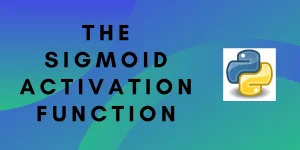 The Sigmoid Activation Function