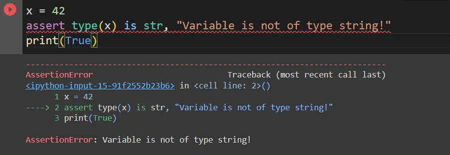 42 is not a string